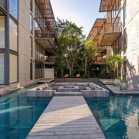 2-Bedroom Apartment With Cenote, Gym, Sauna, Tulum Ruins View
